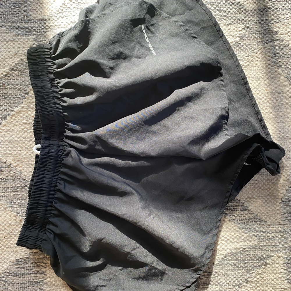 B.O.A. USA black shorts. Size medium. Short shorts.